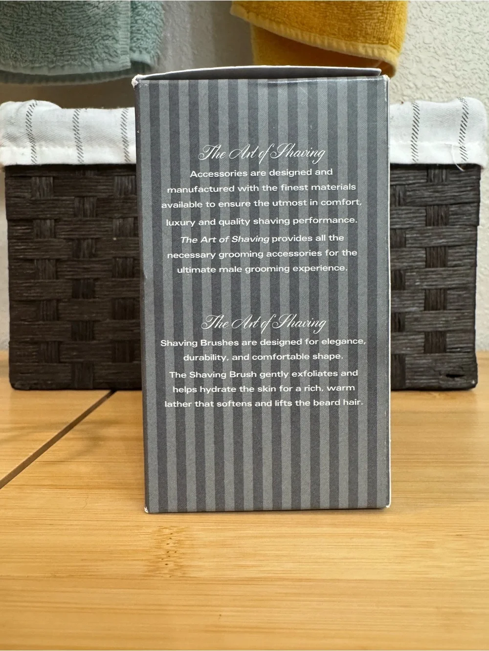 Art Of Shaving Black Fine Synthetic Shaving Brush